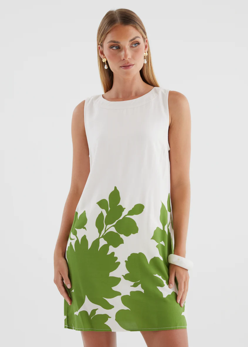 Aaralyn Dress - Matcha Leaf - Image 4