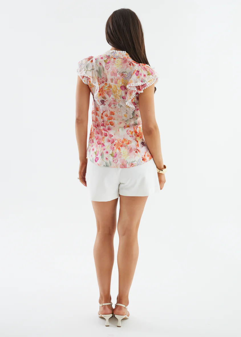 Addyson Blouse - Blush Floral - Image 6