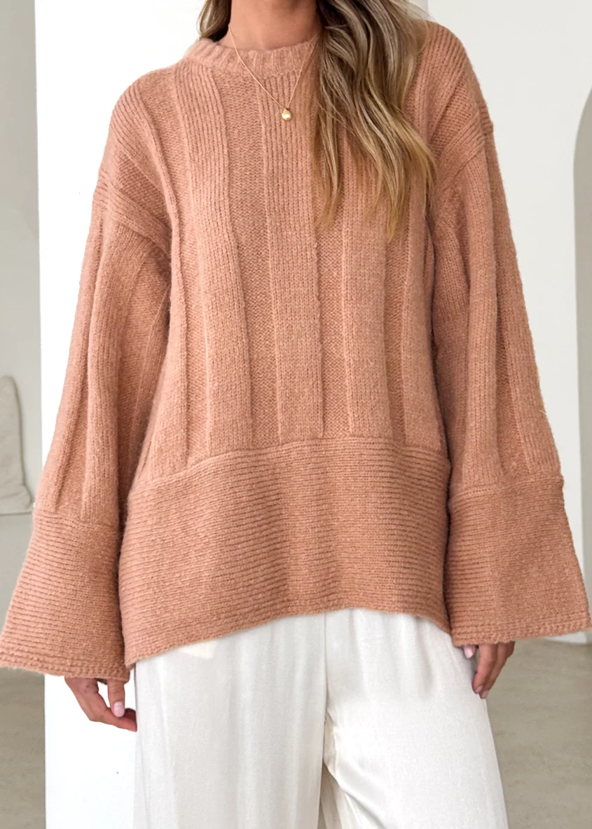 Adnorra Sweater - Rose - Image 10