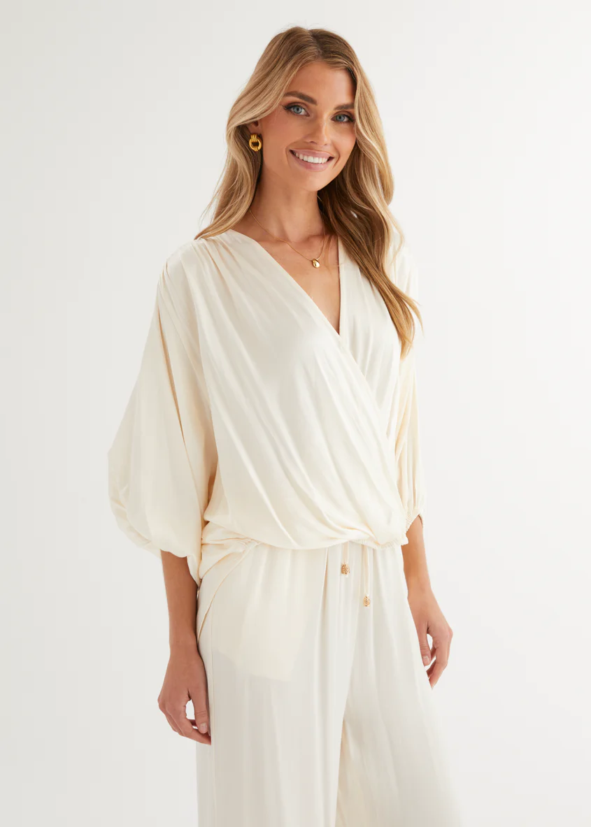 Alara Top - Cream - Image 11