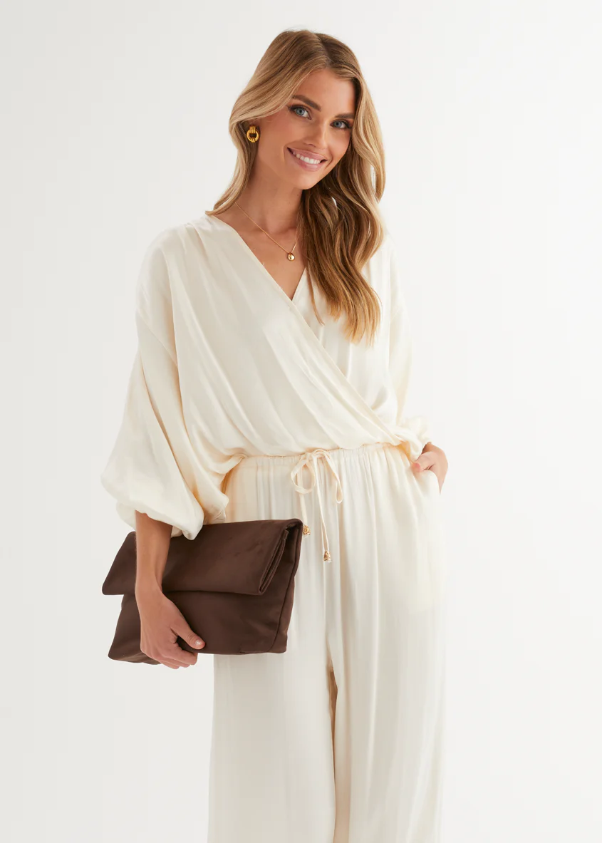 Alara Top - Cream - Image 9