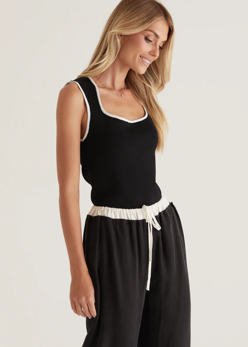 Alexis Cupro Pants - Black - Image 5