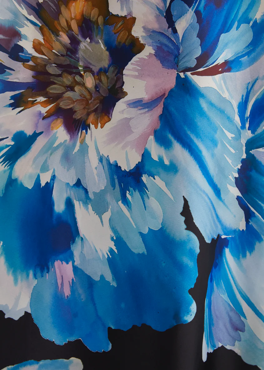 Allie Maxi Skirt - Midnight Bloom - Image 9