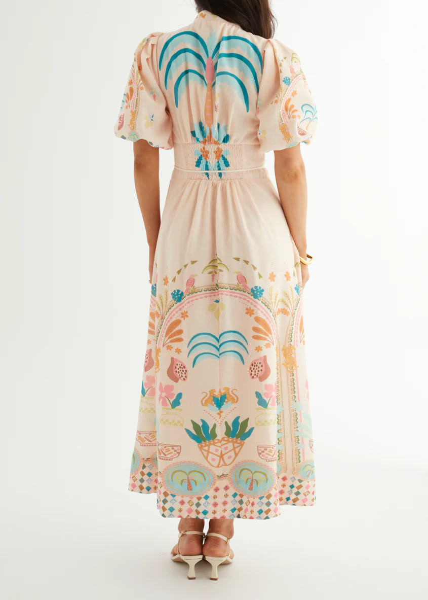 Alma Midi Dress - Acacia - Image 8