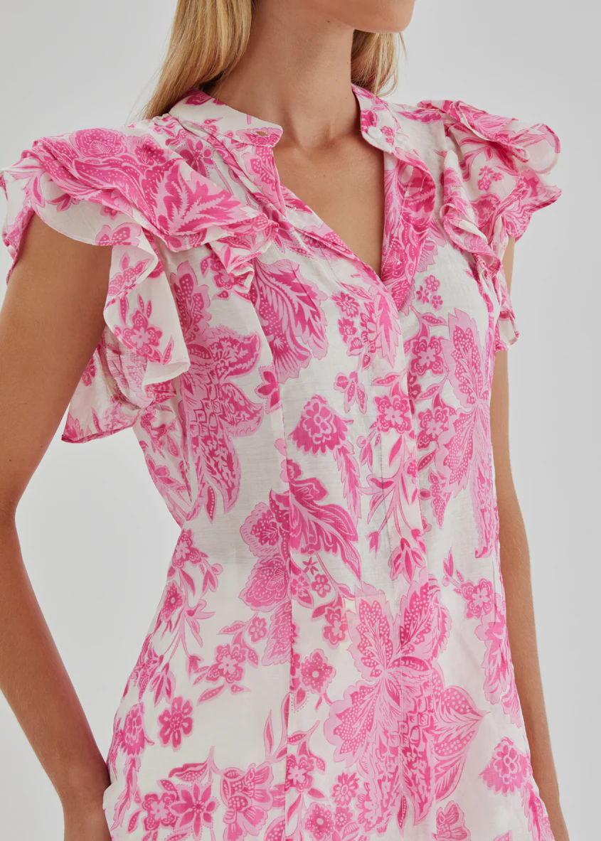 Alyssia Blouse - Pink Bloom - Image 8