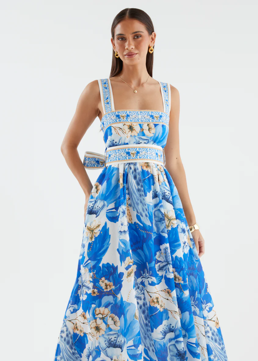 Amarisa Maxi Dress - Vacanza Sapphire - Image 6