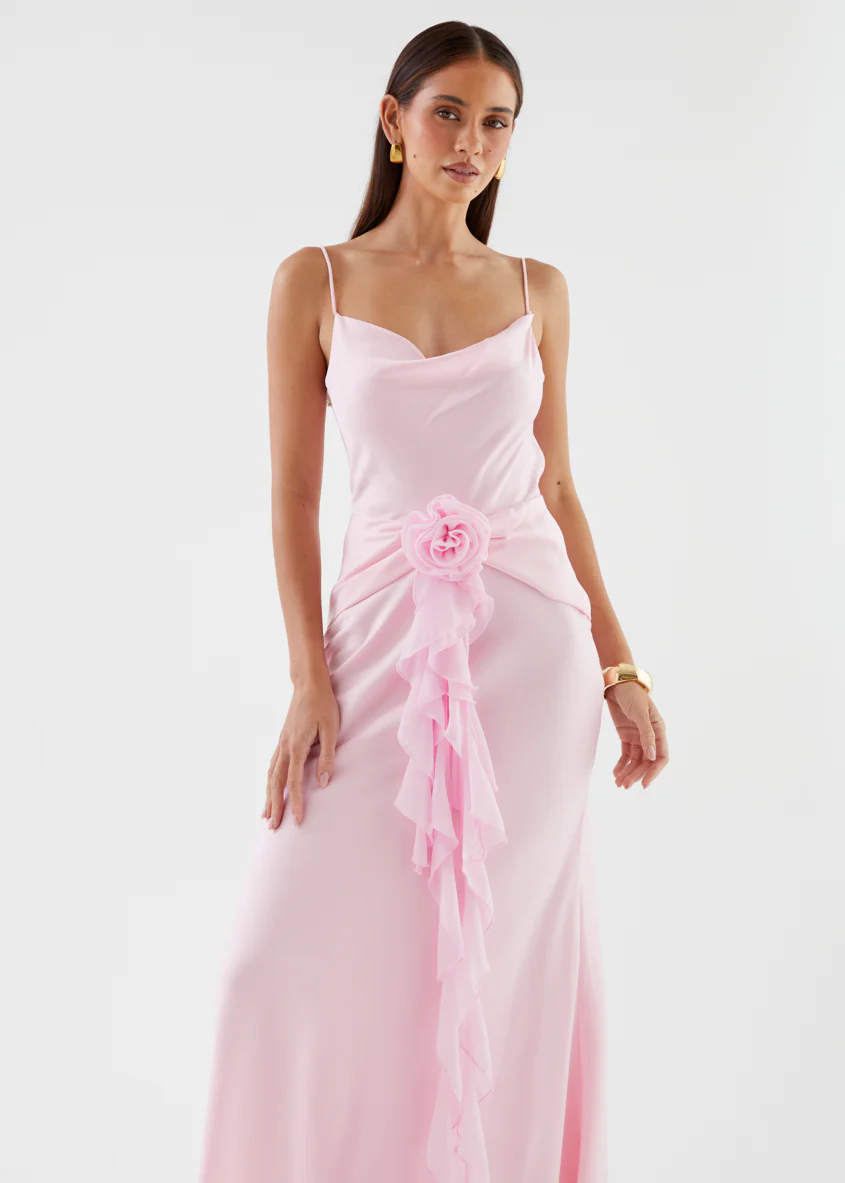 Analeia Maxi Dress - Light Pink - Image 6