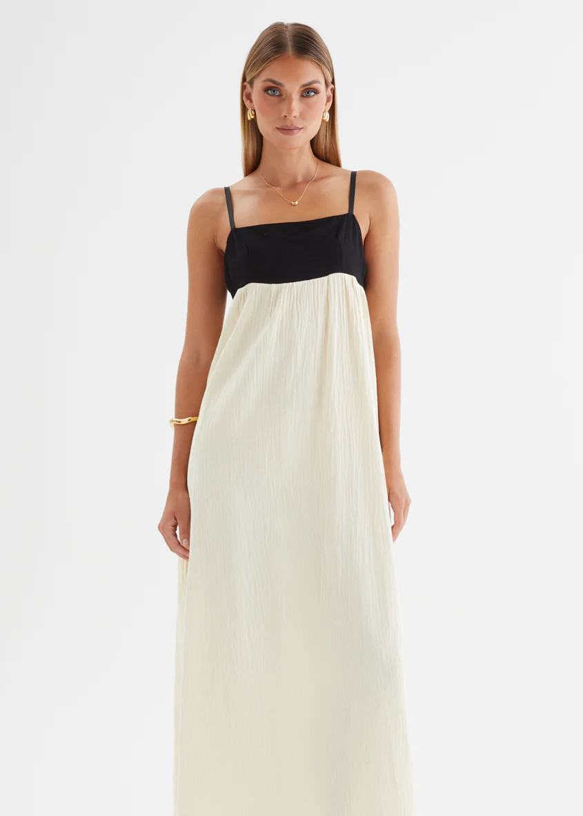 Angelika Maxi Dress - Buttermilk - Image 3