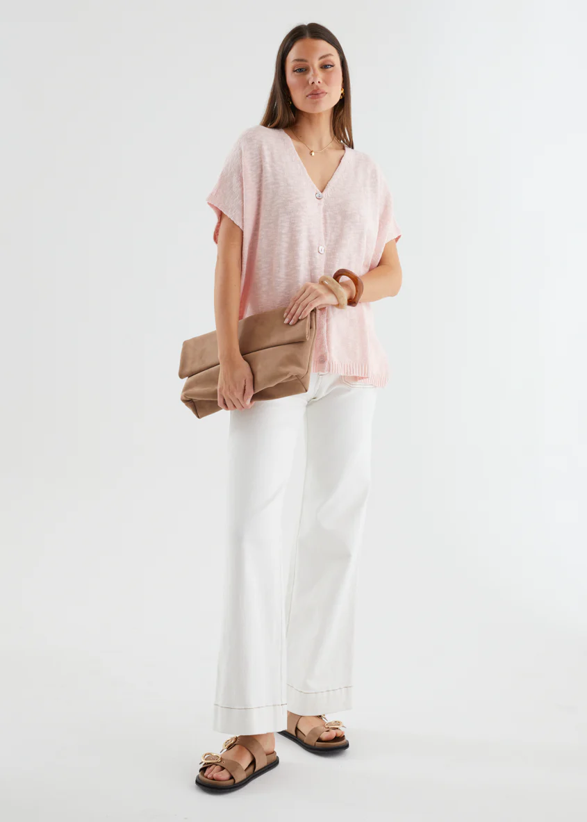 Aria Knit Top - Cotton Candy - Image 2