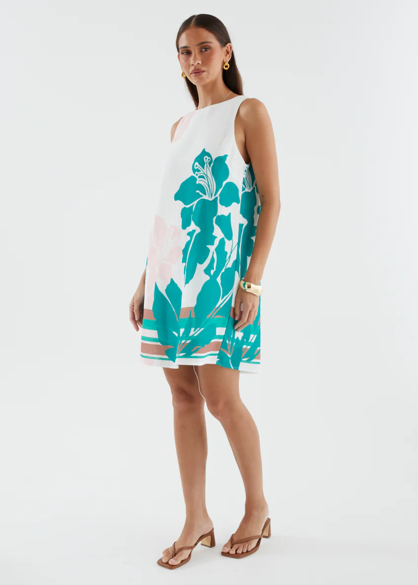 Arianne Dress - Jade Floral - Image 7