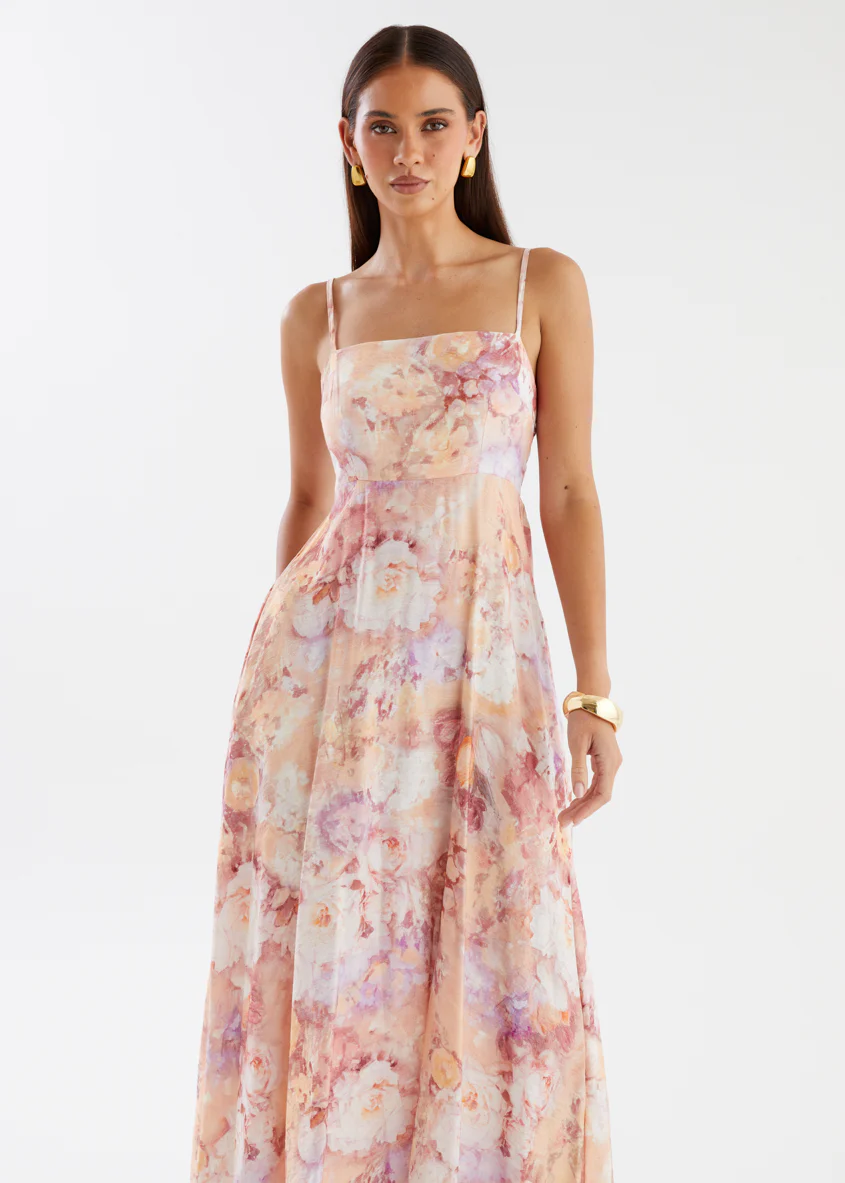 Artemis Maxi Dress - Dusty Rose - Image 3