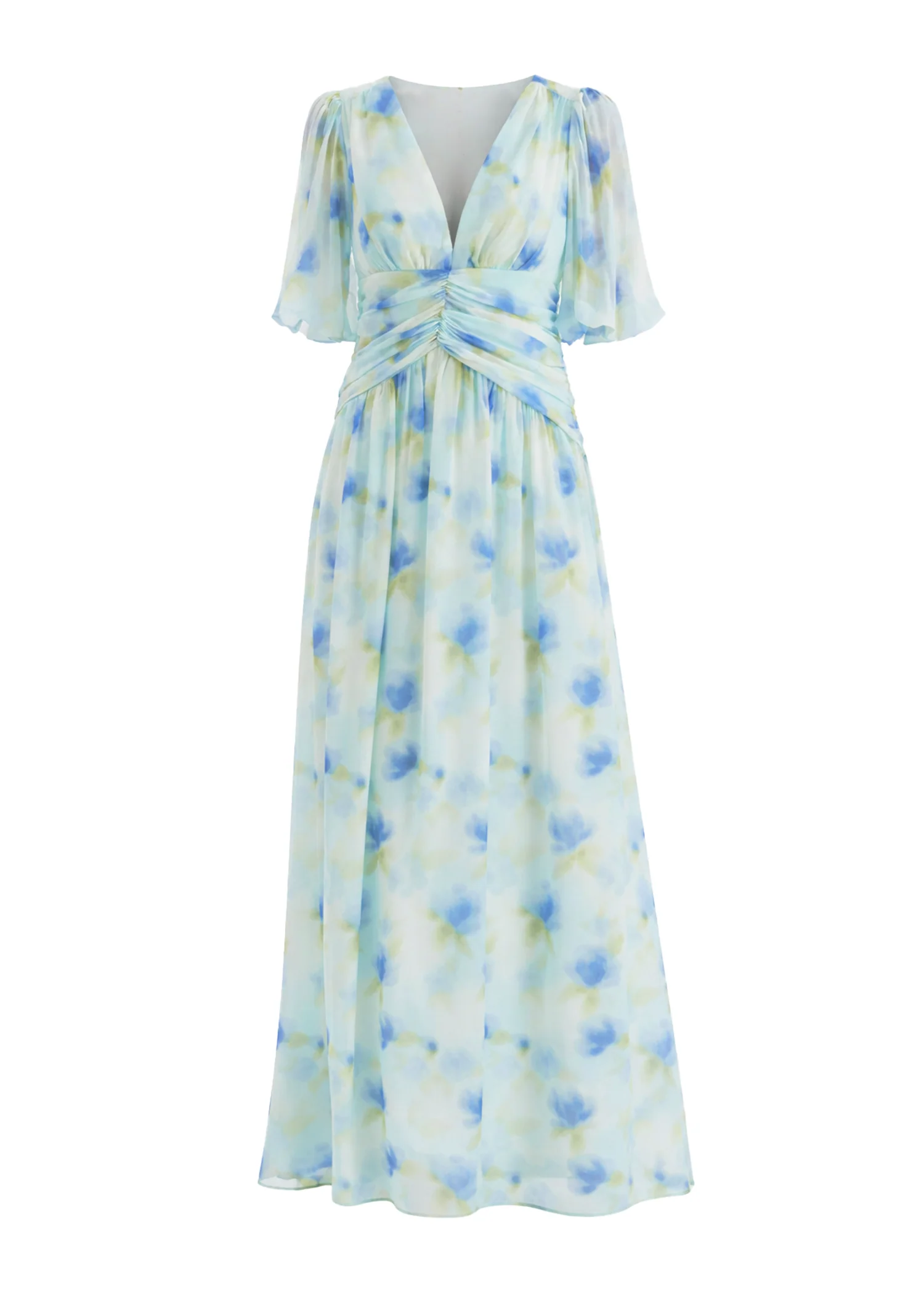 Aubree Maxi Dress - Ocean Flora - Image 3