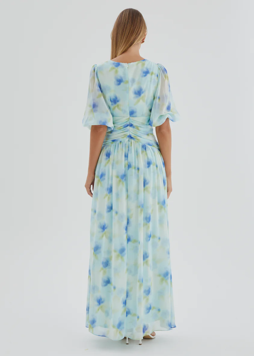 Aubree Maxi Dress - Ocean Flora - Image 7