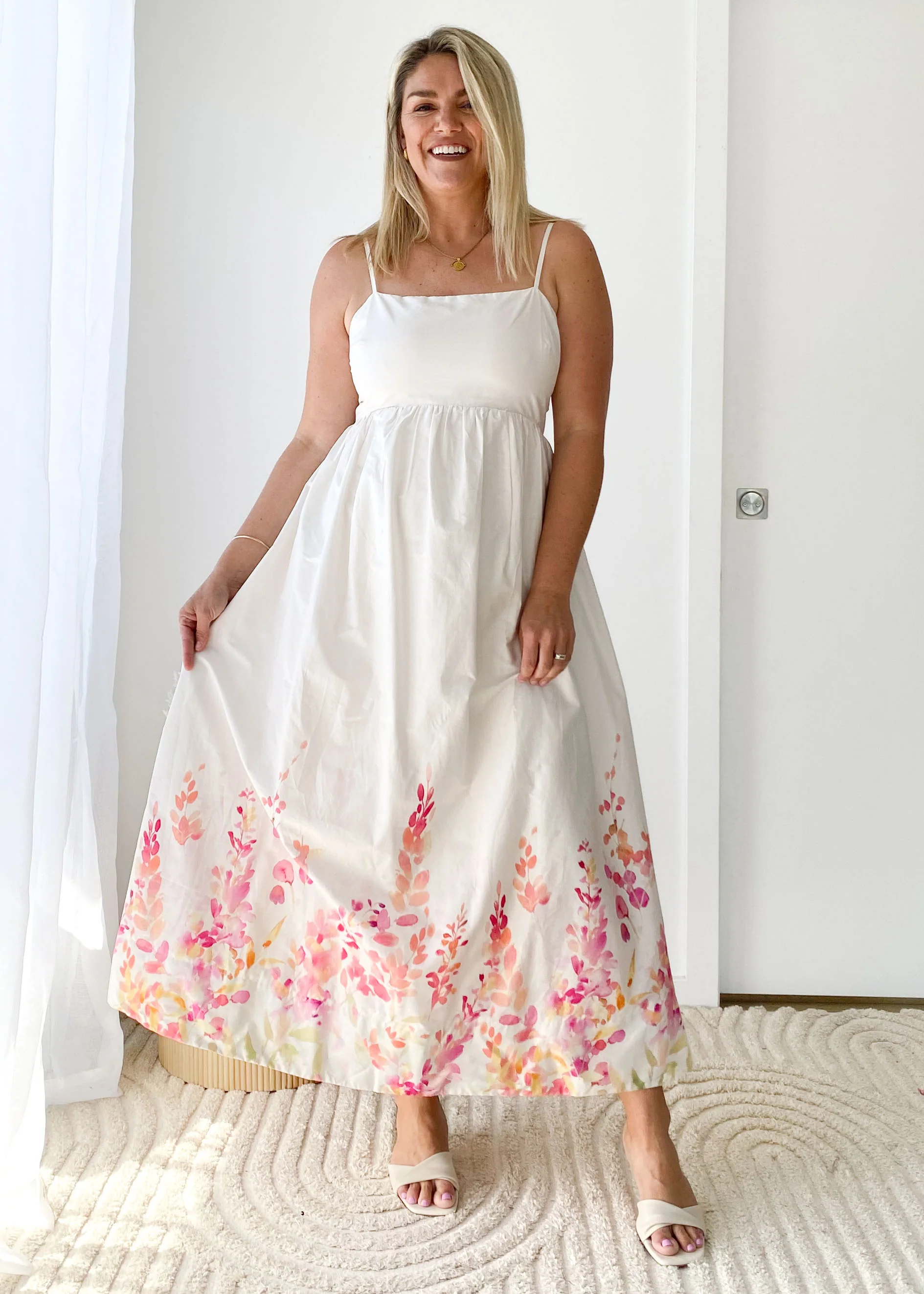 Caldera Maxi Dress - Pink Petal - Image 4