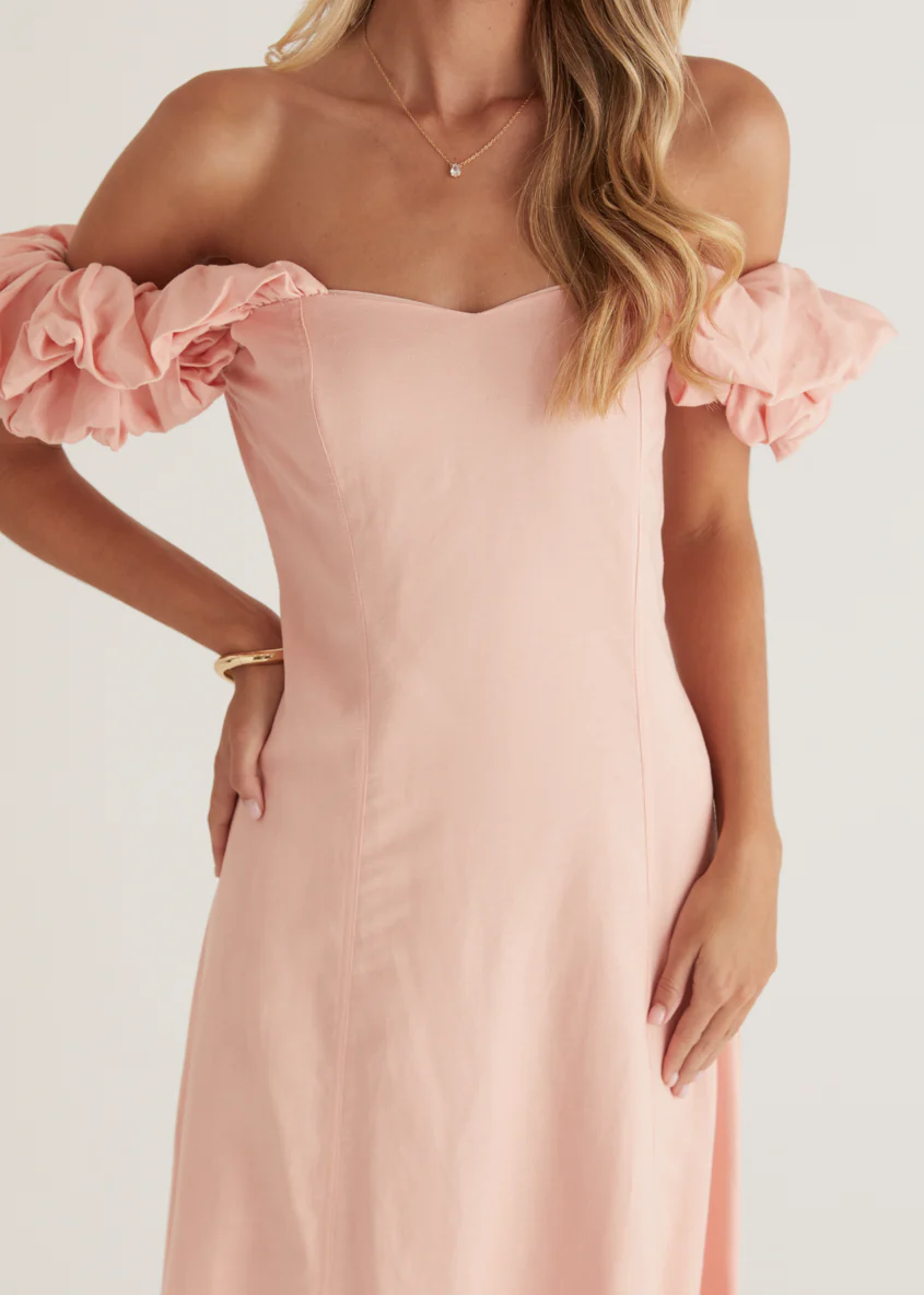 Celtic Midi Dress - Pink - Image 5