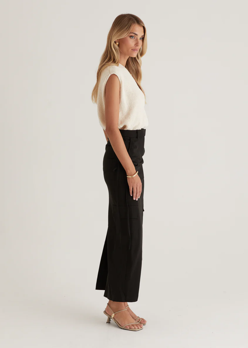 Chansa Maxi Skirt - Black - Image 6