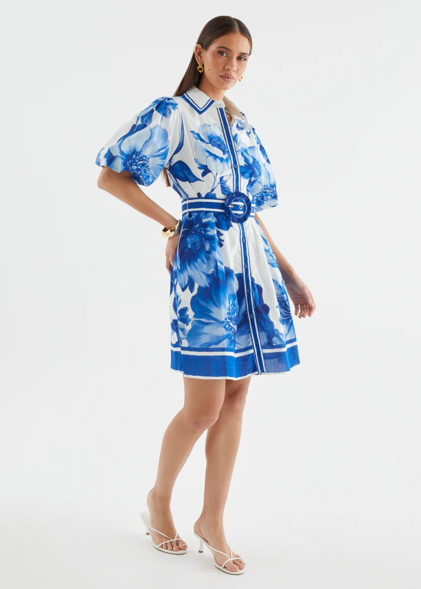 Dakotia Dress - Cobalt Dahlia - Image 6