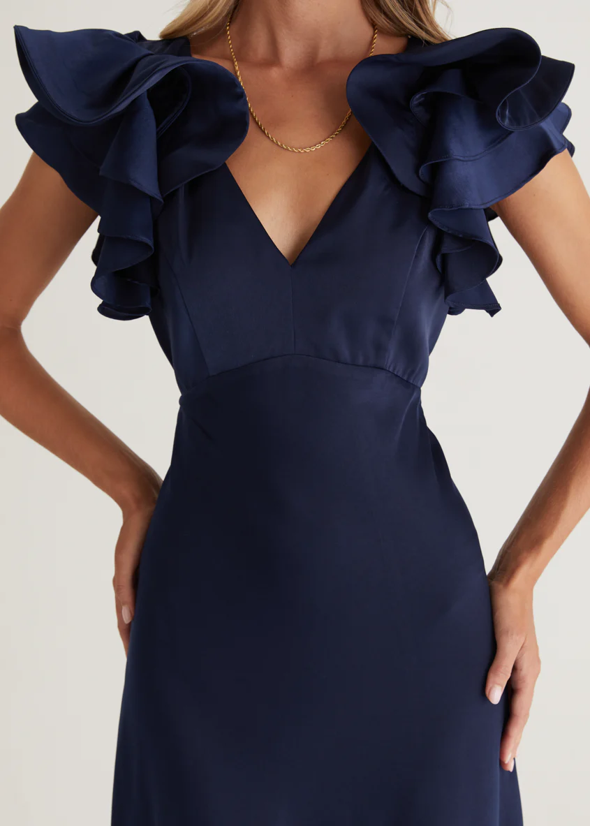 Dali Maxi Dress - Navy - Image 15
