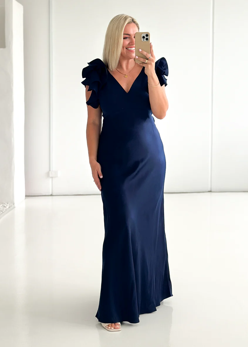 Dali Maxi Dress - Navy - Image 2