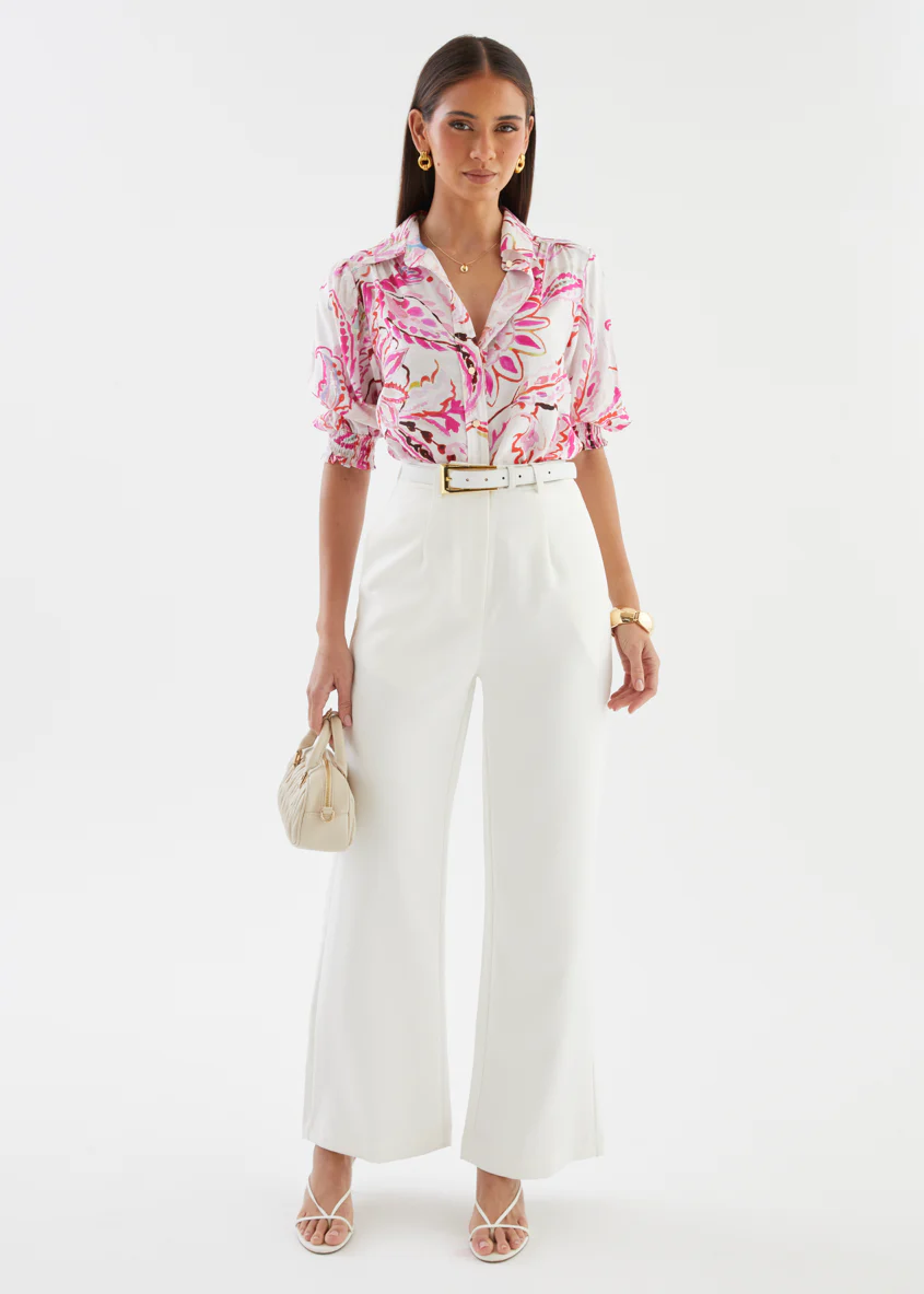 Dalton Blouse - Botanical Pink - Image 3