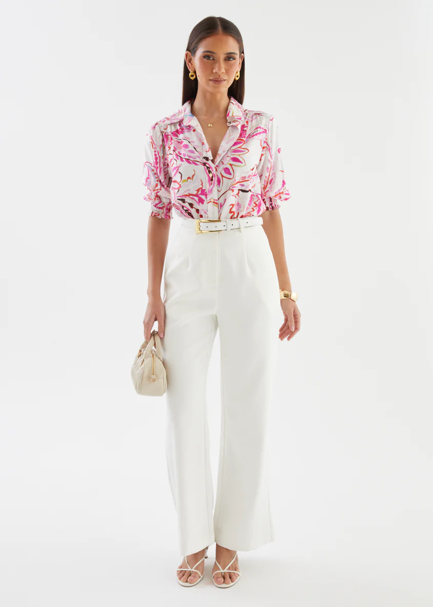 Dalton Blouse - Botanical Pink - Image 5
