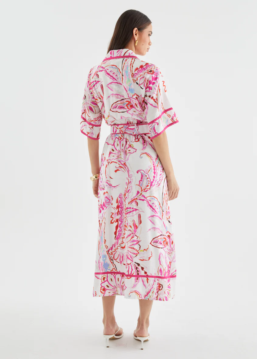 Delaney Maxi Dress - Botanical Pink - Image 6