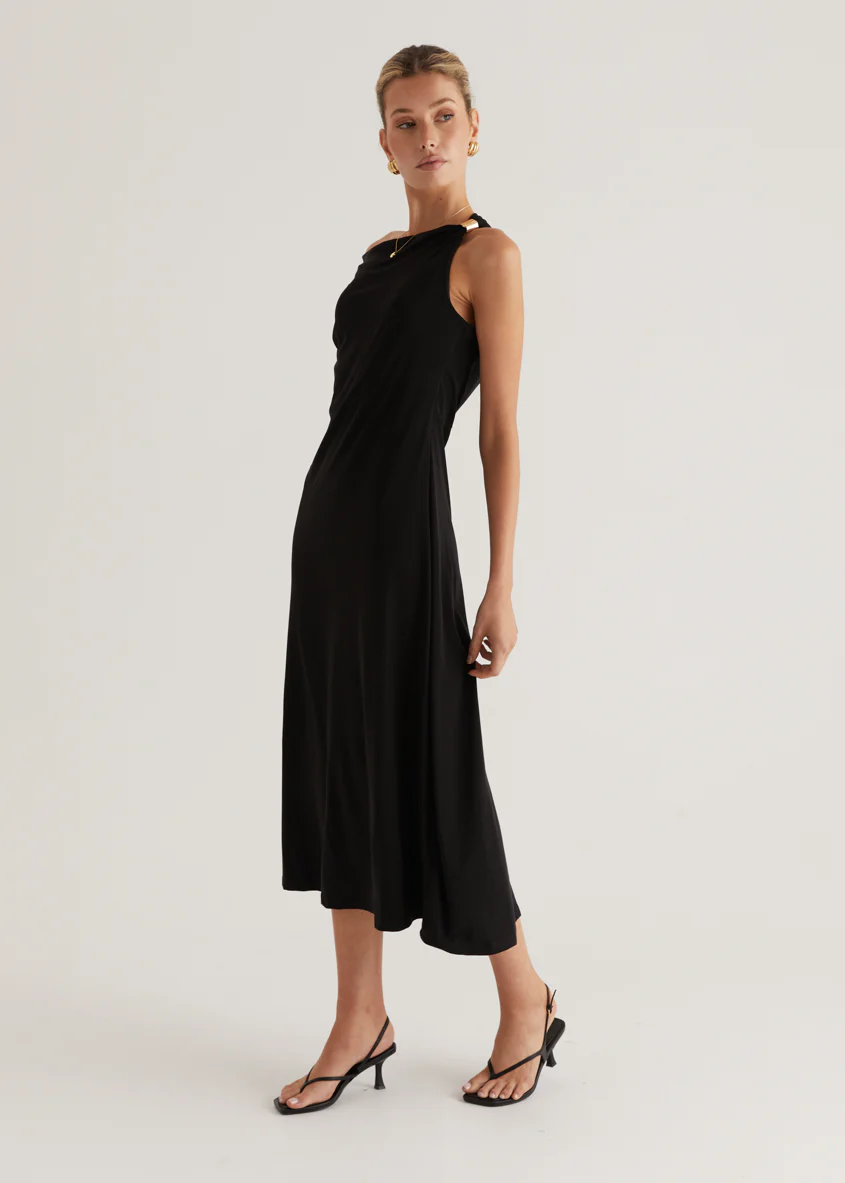 Demi Maxi Dress - Black - Image 7