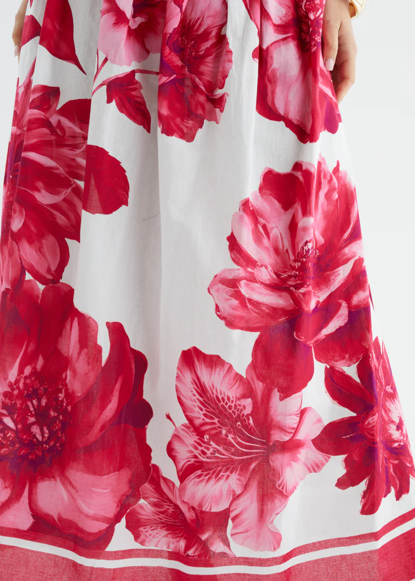 Deon Drop Shoulder Maxi Dress - Ruby Dahlia - Image 11