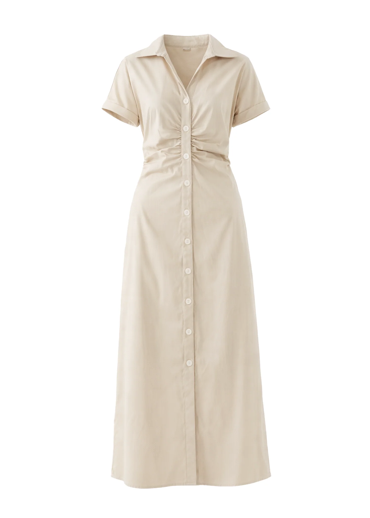Devine Maxi Dress - Beige - Image 2