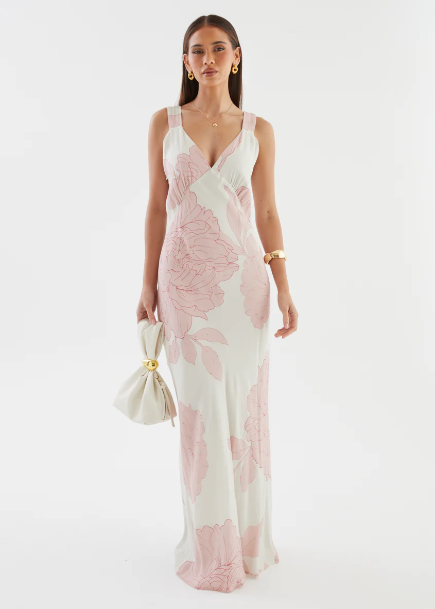 Dover Maxi Dress - Blush Bloom - Image 2