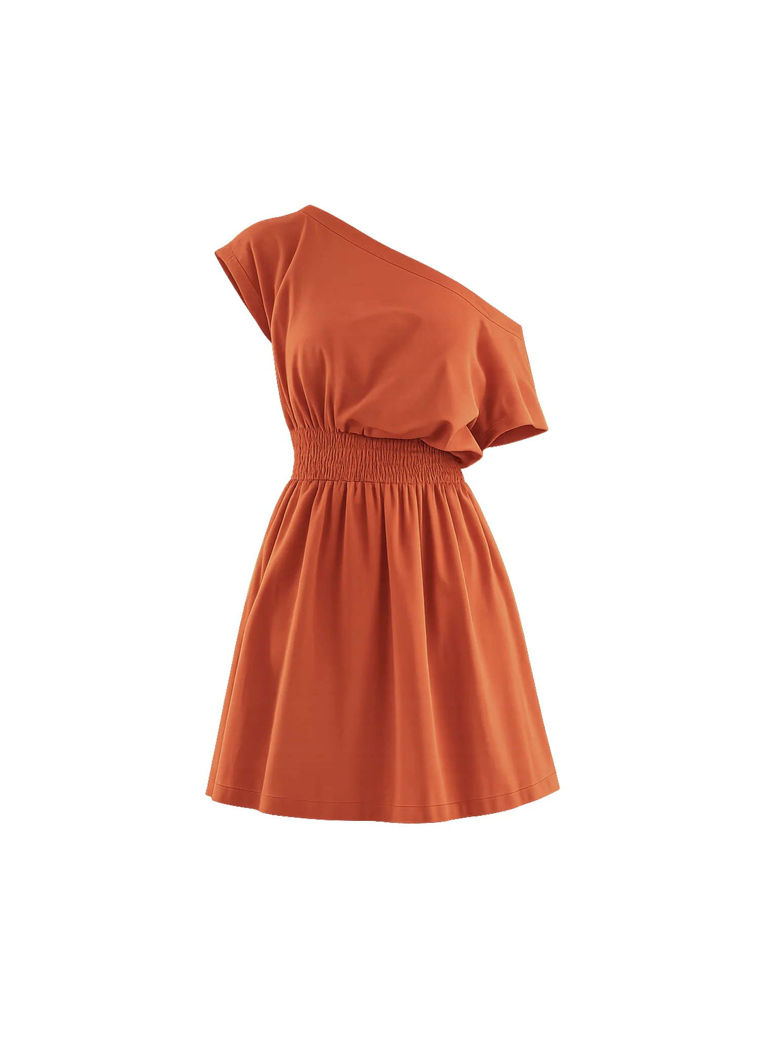 Dustan Drop Shoulder Dress - Orange - Image 2