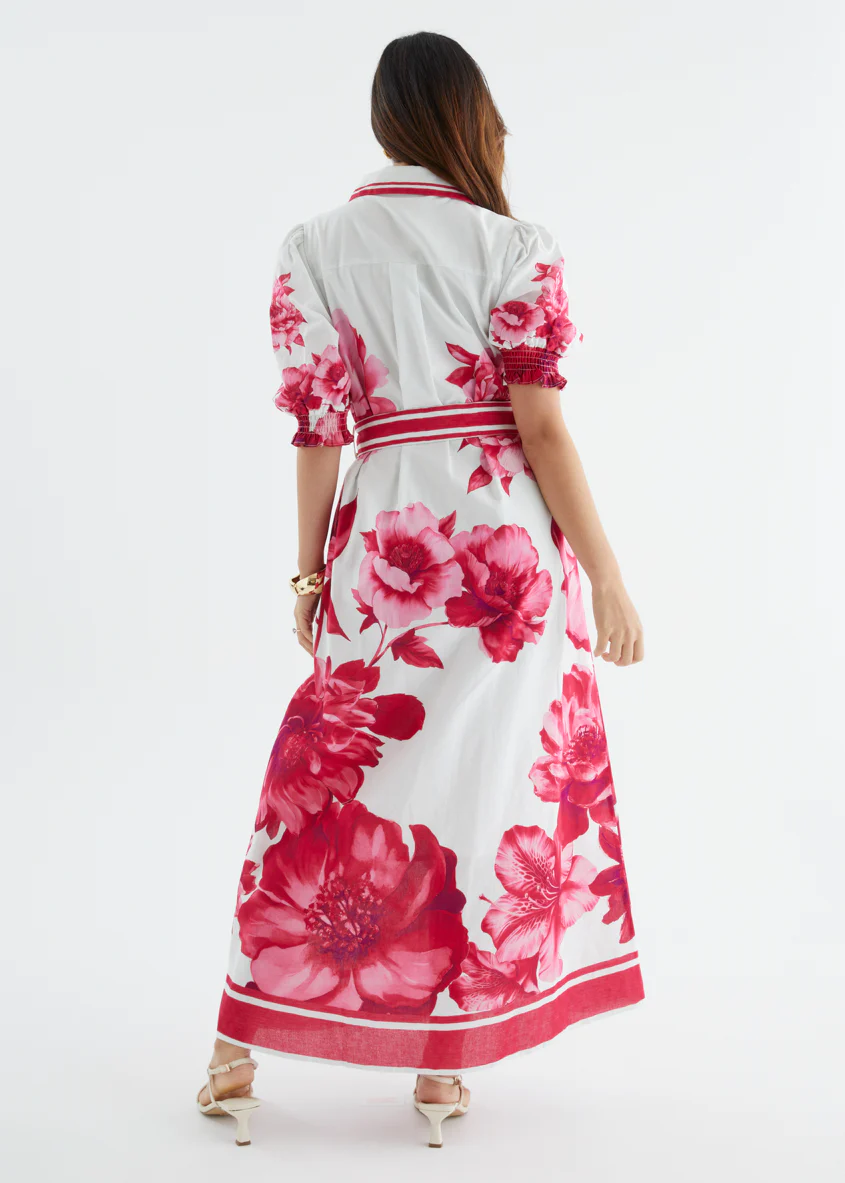 Dylan Maxi Dress - Ruby Dahlia - Image 7