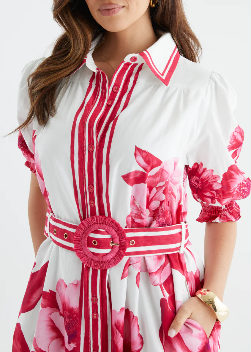 Dylan Maxi Dress - Ruby Dahlia - Image 8