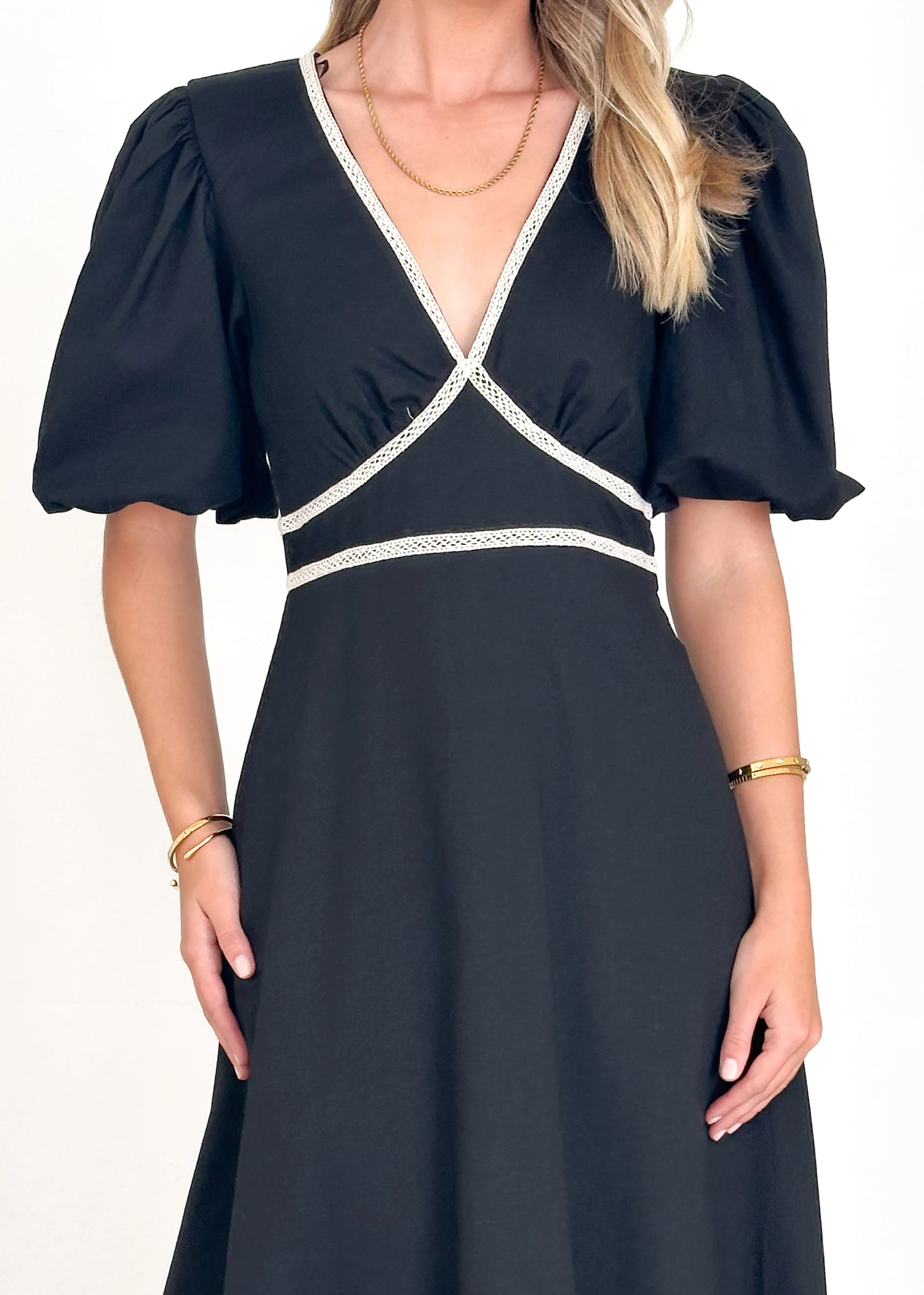 Ellodie Maxi Dress - Black - Image 6