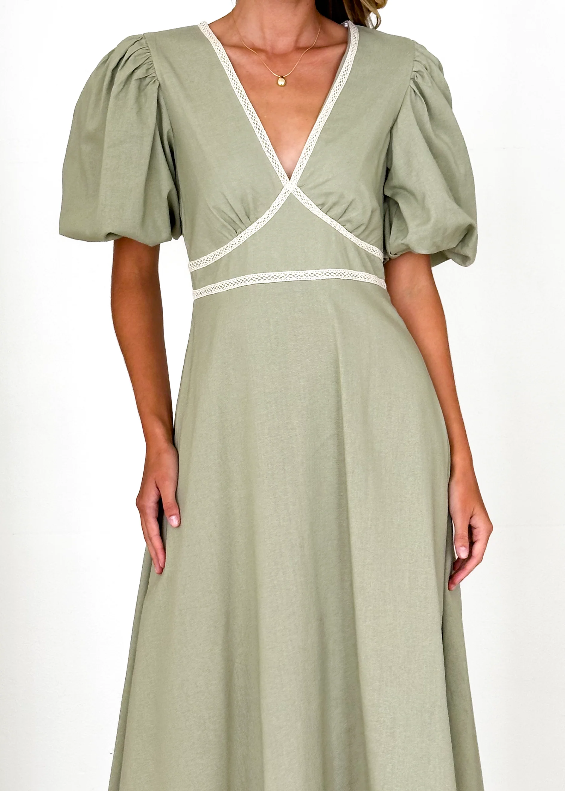 Ellodie Maxi Dress - Sage - Image 9