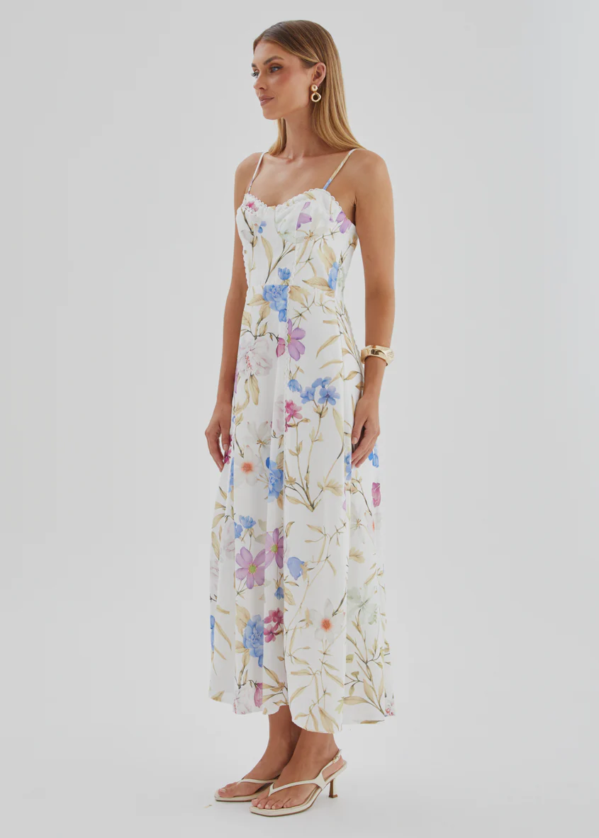 Embreigh Maxi Dress - Blue Botanica - Image 7