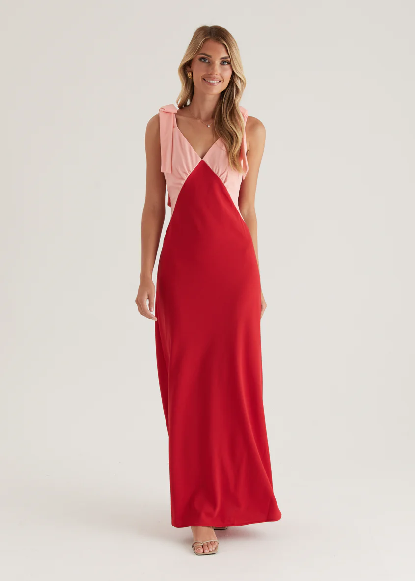 Formation Maxi Dress - Cherry Splice - Image 10
