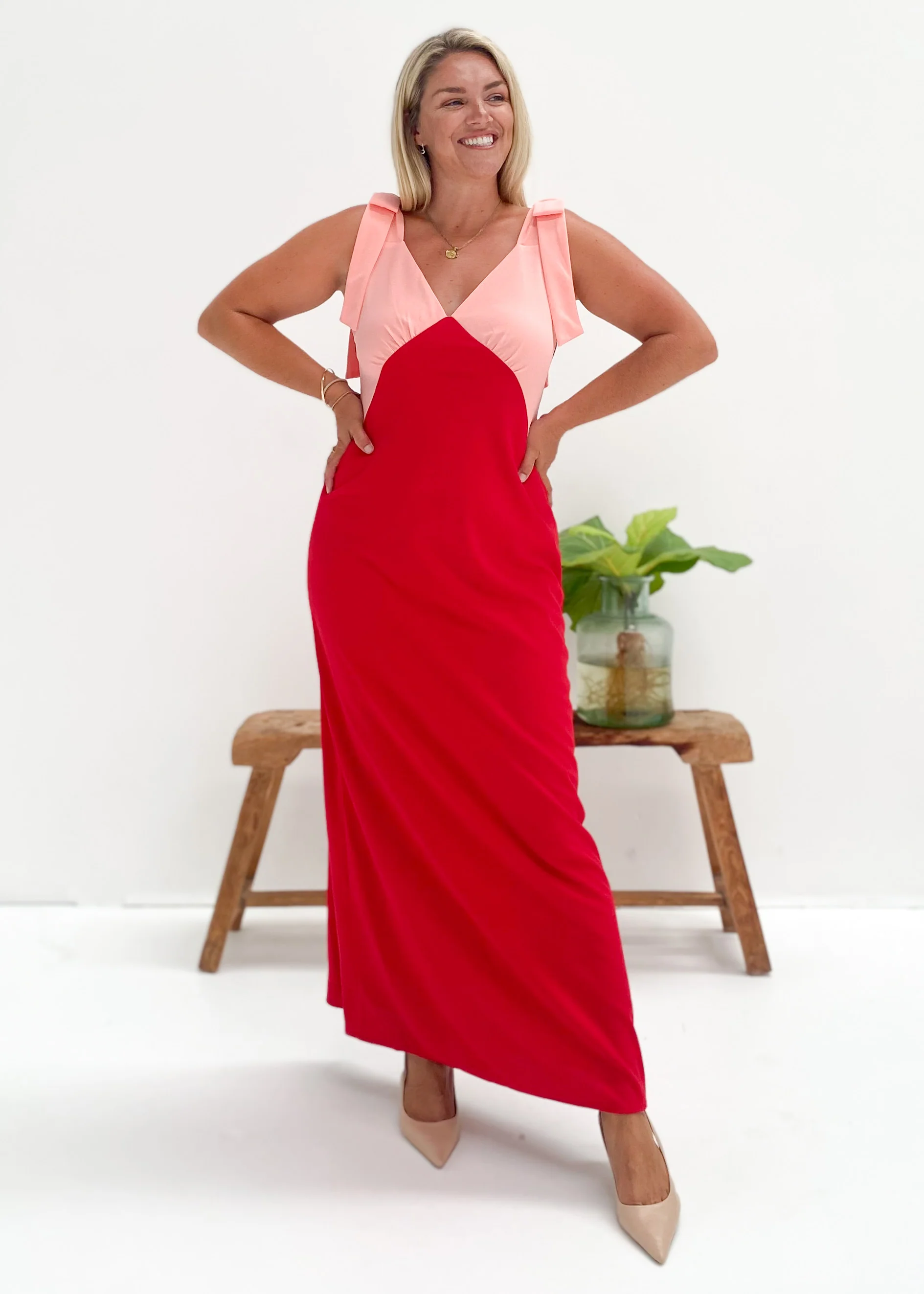 Formation Maxi Dress - Cherry Splice - Image 3