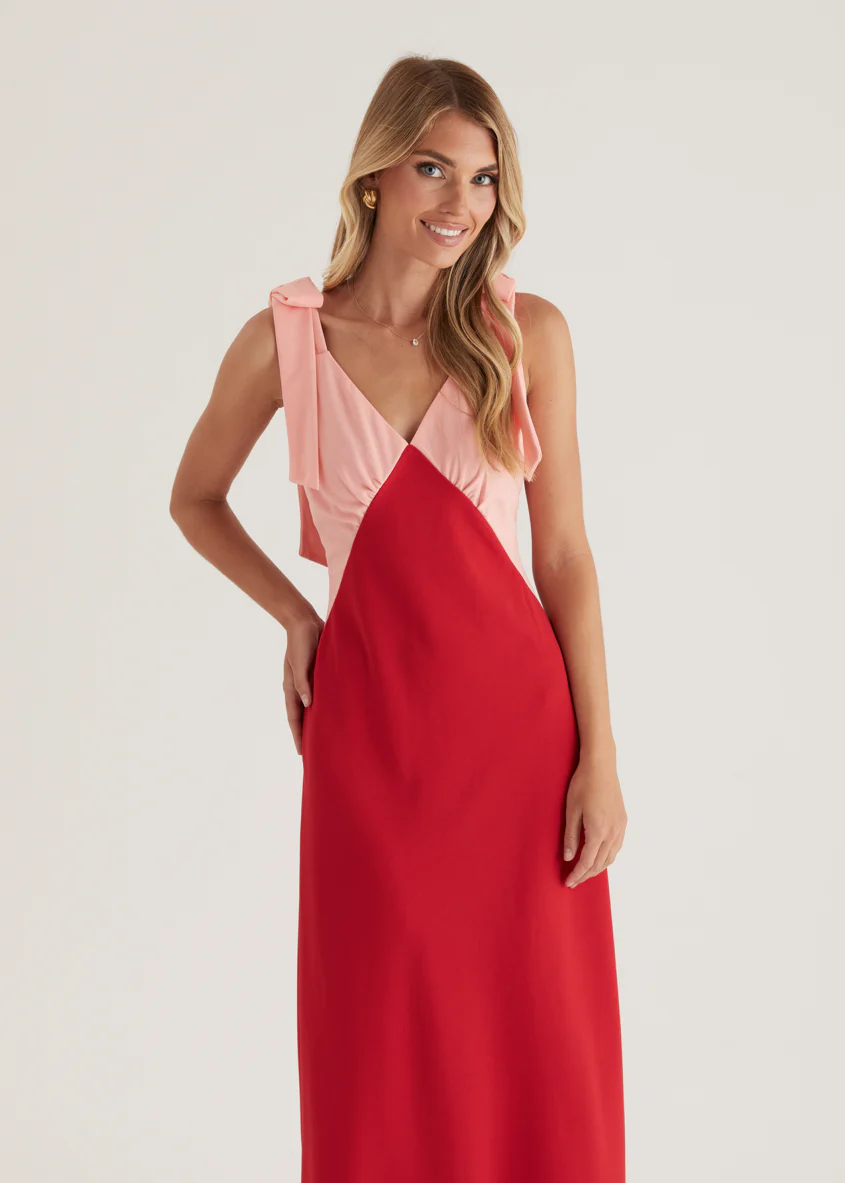 Formation Maxi Dress - Cherry Splice - Image 9