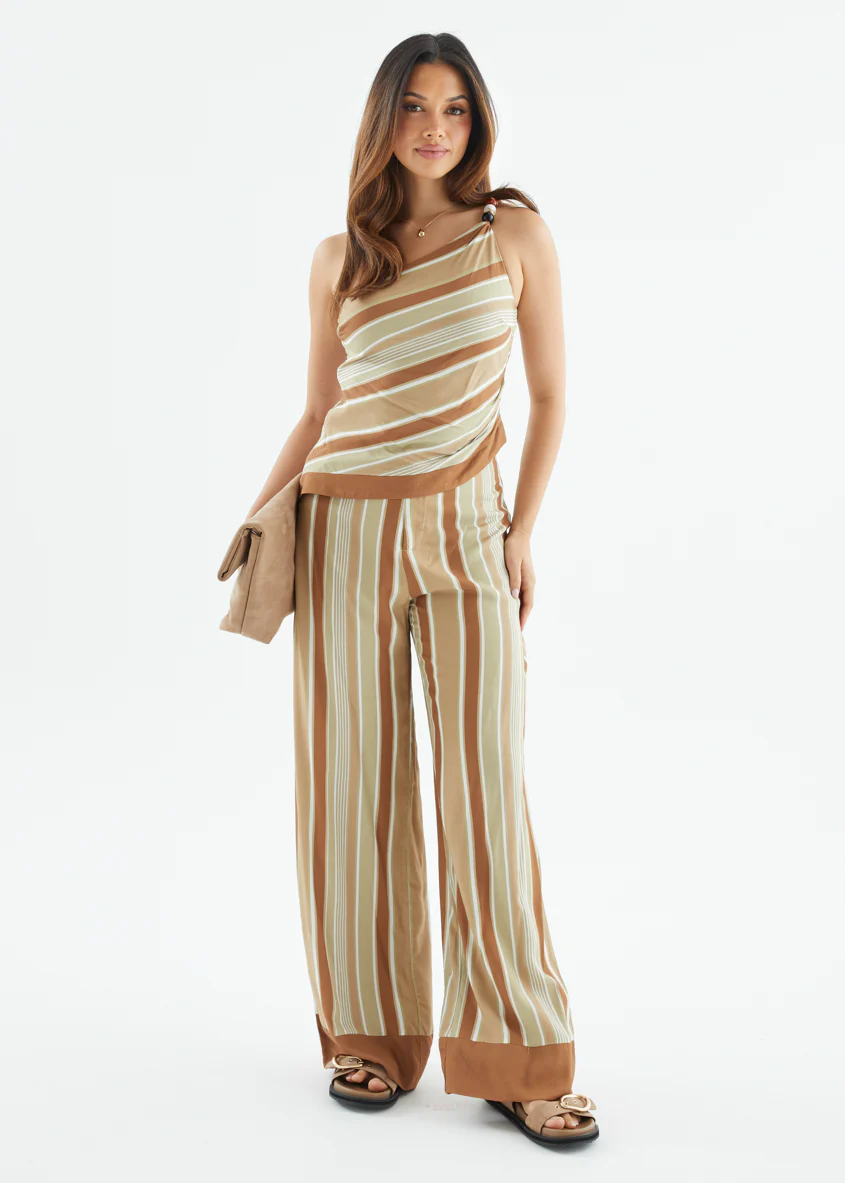 Geneva Set - Khaki Stripe - Image 2
