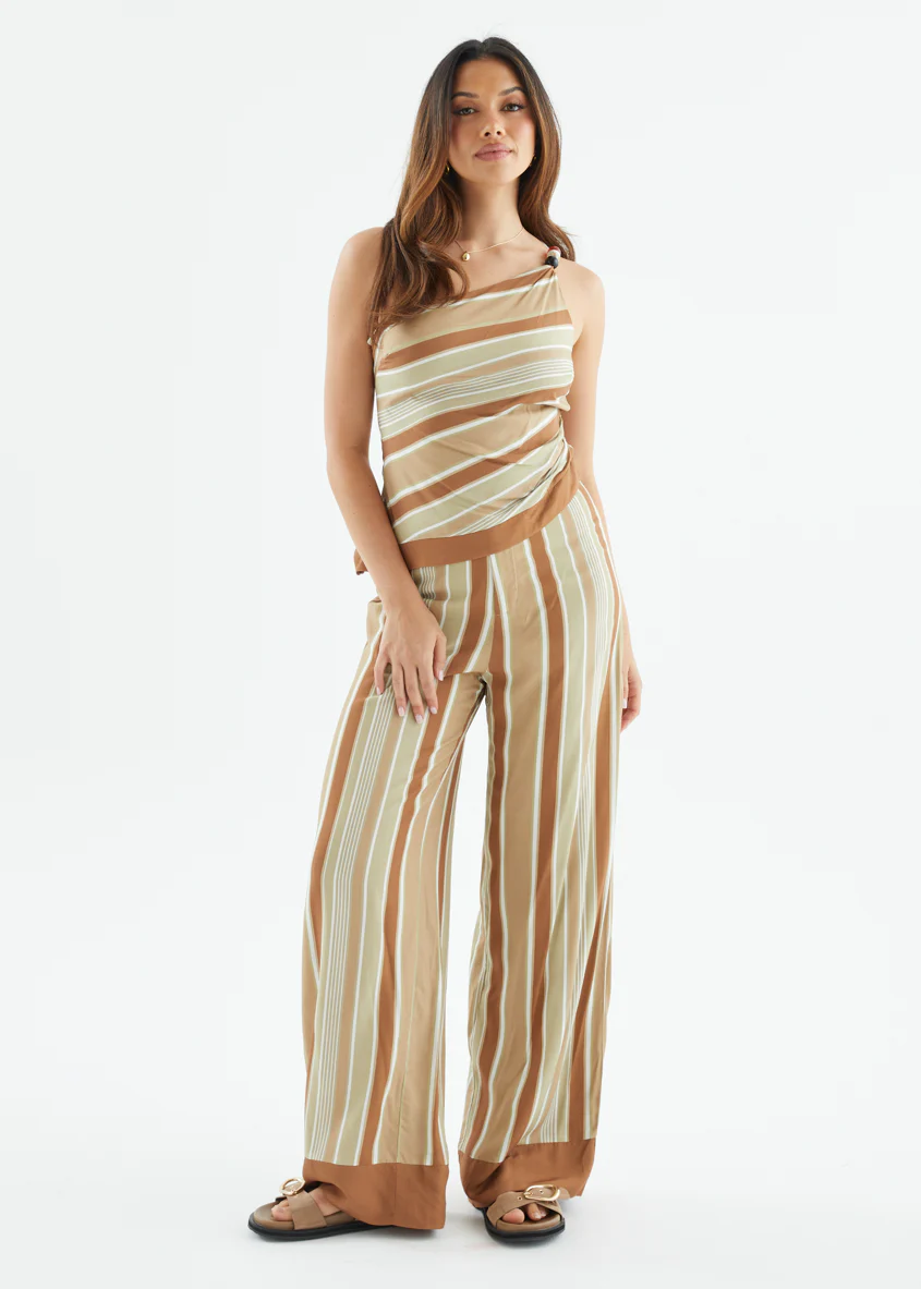Geneva Set - Khaki Stripe - Image 3