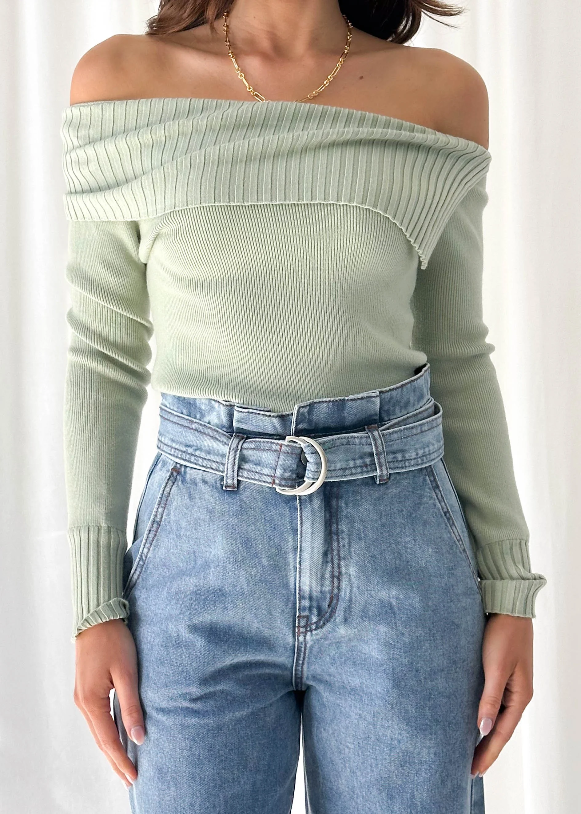Gwen Paperbag Jeans - Blue - Image 12
