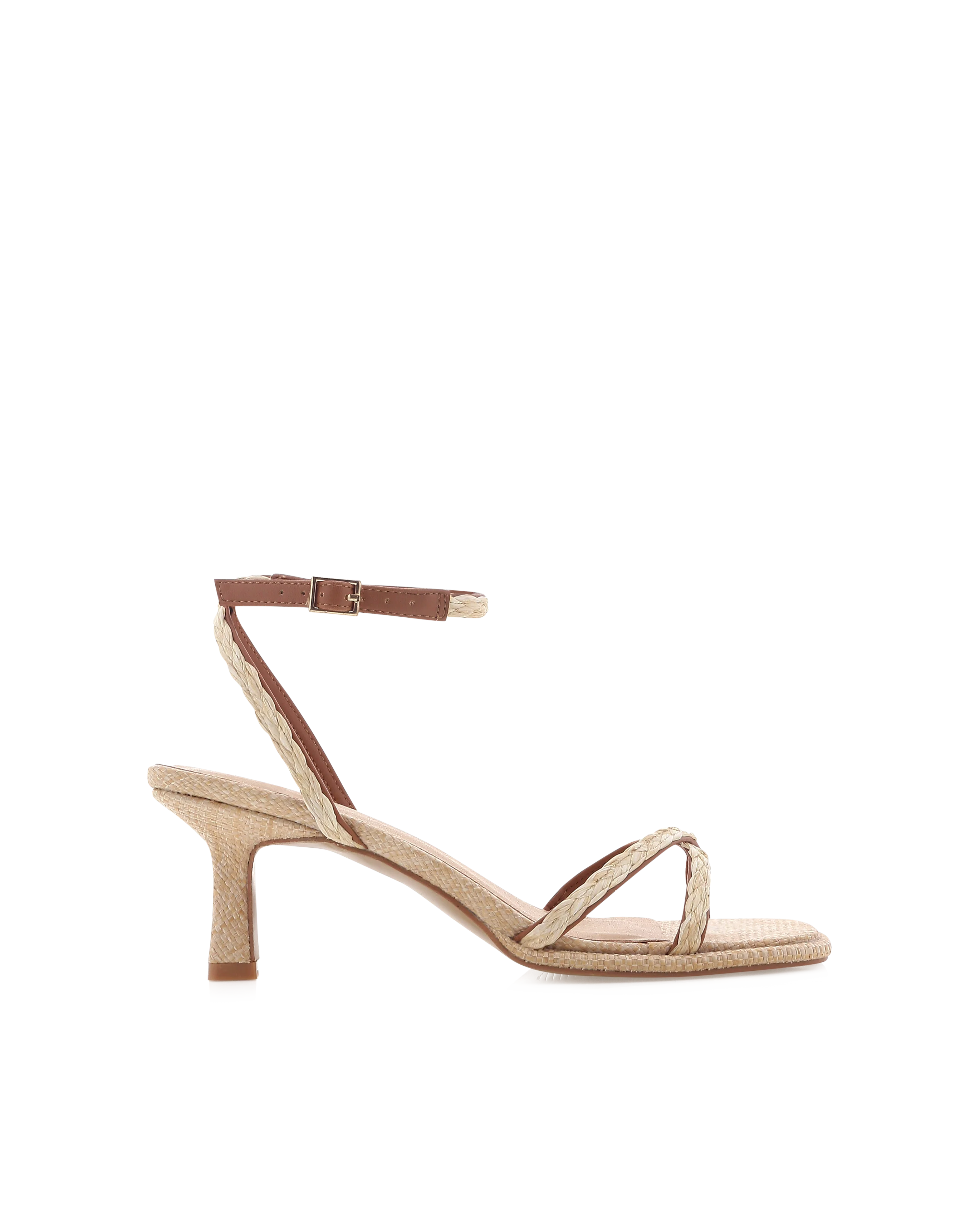 Harissa Heels - Natural Raffia - Image 2