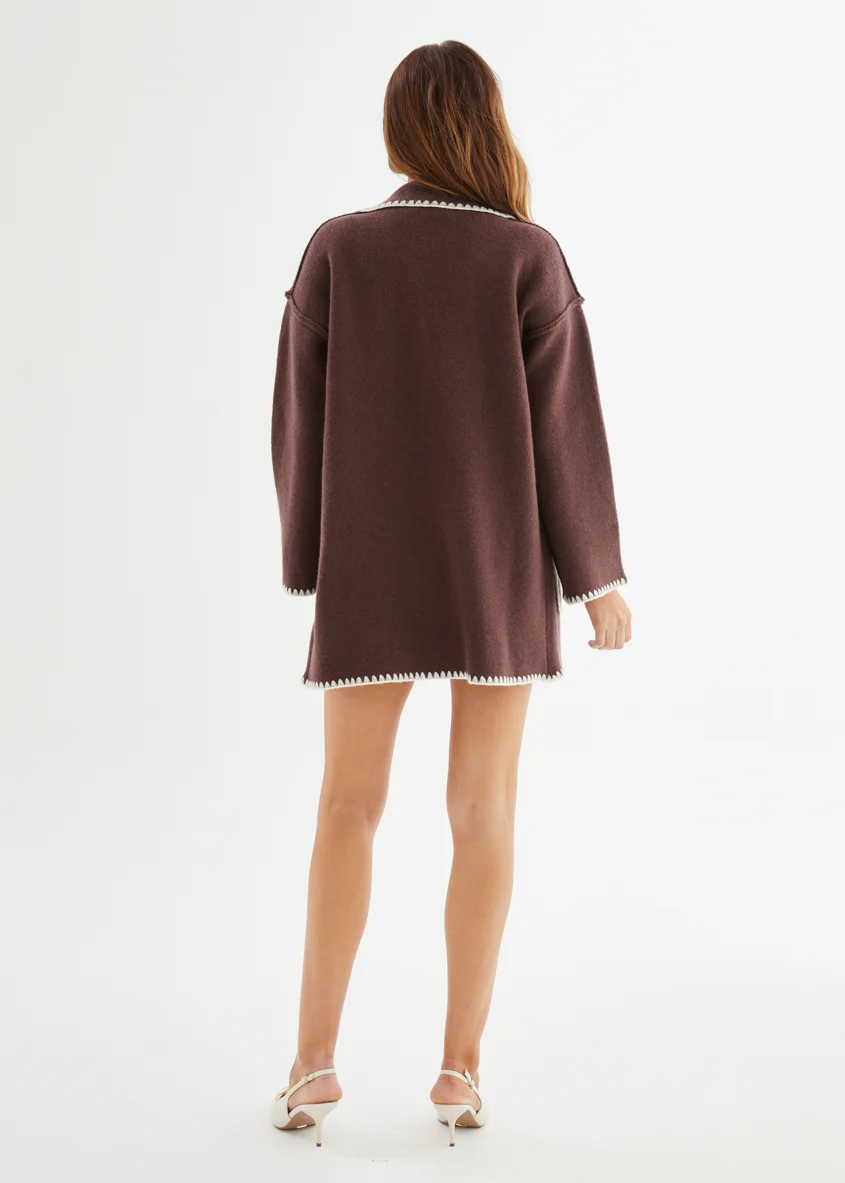 Harlo Cardigan - Espresso - Image 11