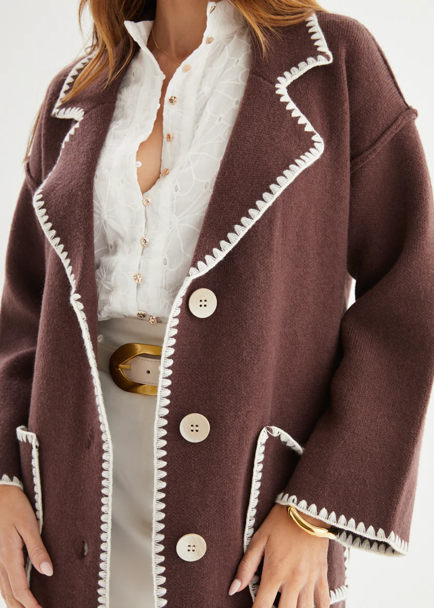 Harlo Cardigan - Espresso - Image 12
