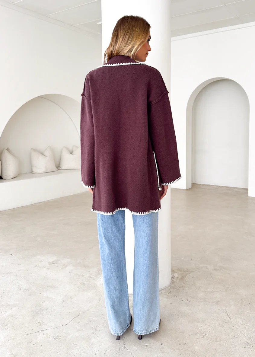 Harlo Cardigan - Espresso - Image 25
