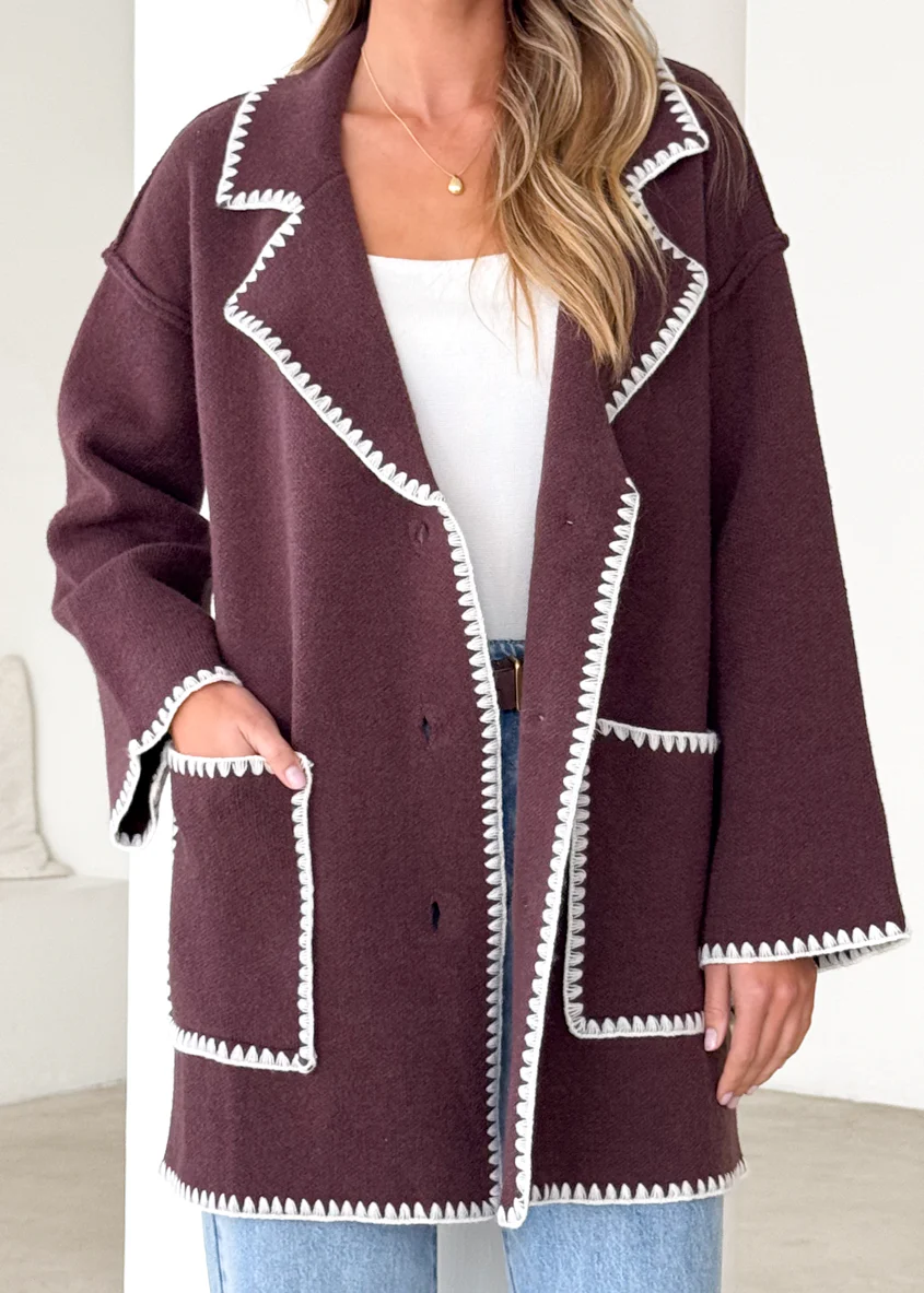 Harlo Cardigan - Espresso - Image 26