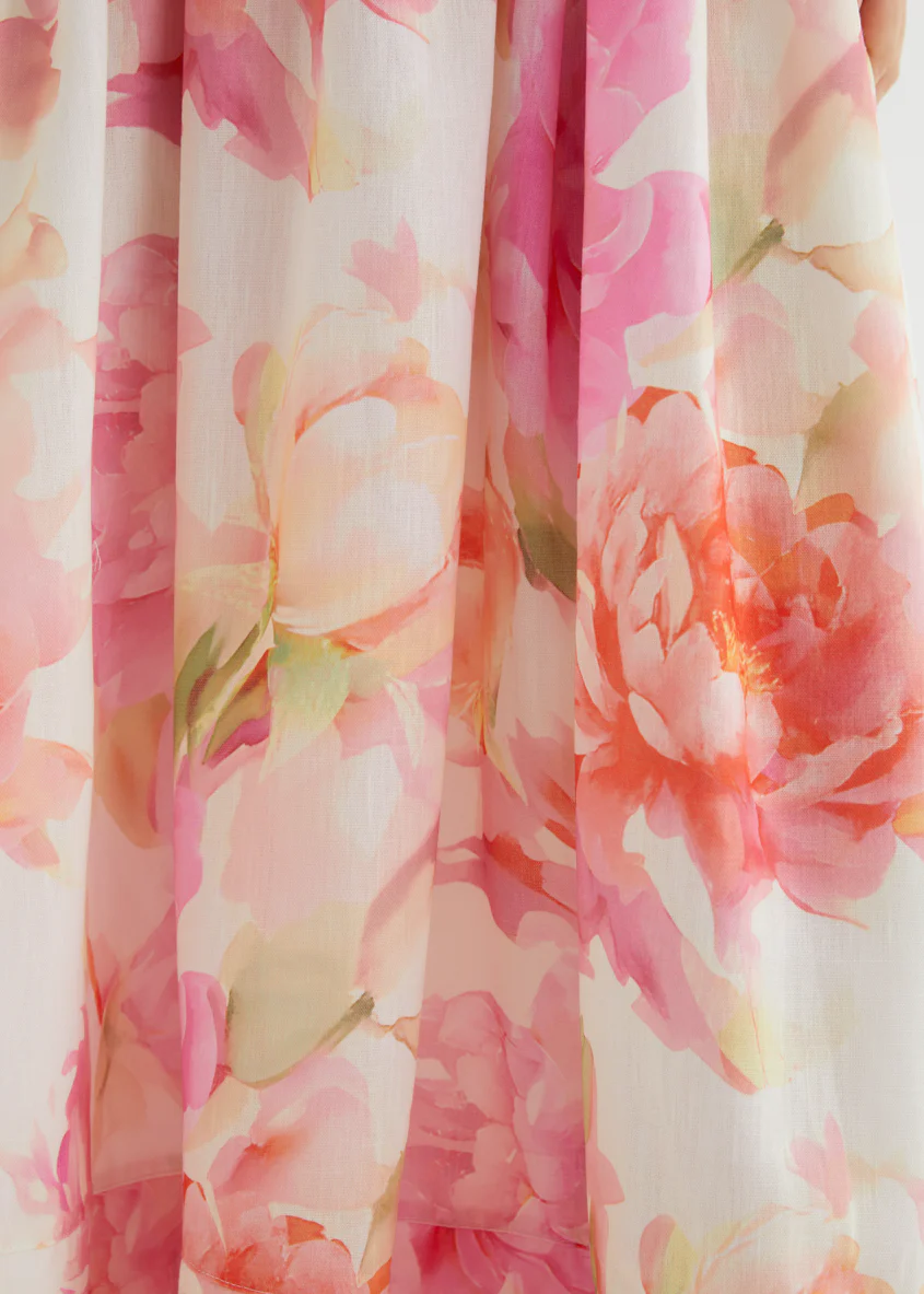 Hilarie Maxi Dress - Pink Gardenia - Image 10