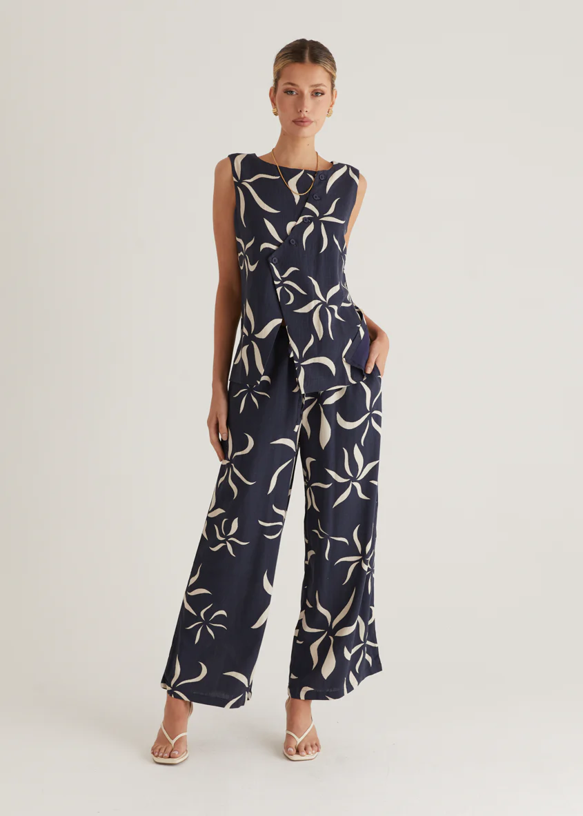 Hunter Pants - Navy Ayana - Image 4