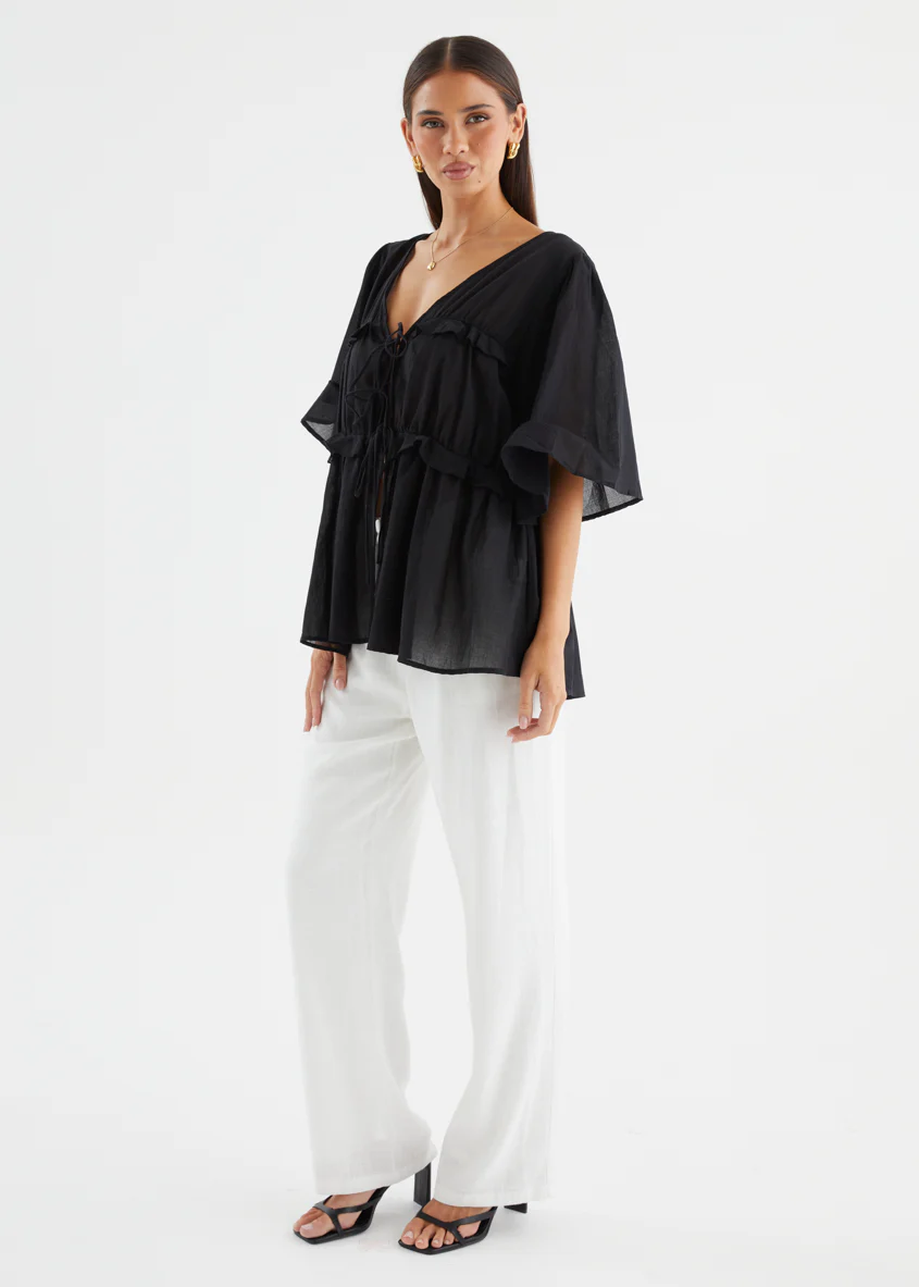 Imelda Blouse - Black - Image 6